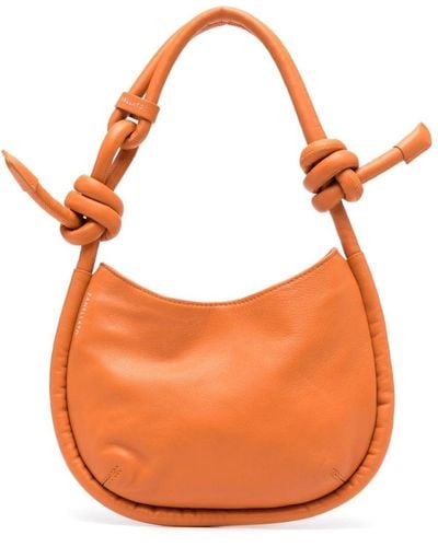 Zanellato Mini sac porté épaule Demi Piuma - Orange