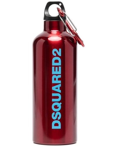 DSquared² D-ring Water Bottle - Red