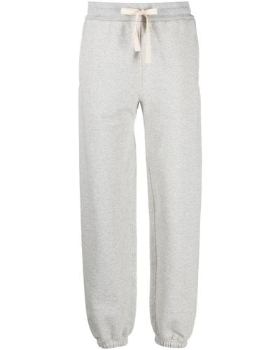 Jil Sander Jersey Drawstring-waist Sweatpants - White