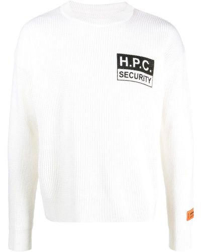 Heron Preston H.P.C. Security Pullover - Weiß