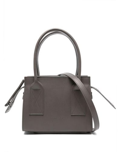 Marsèll Righetta Piccola Leather Tote Bag - Grey