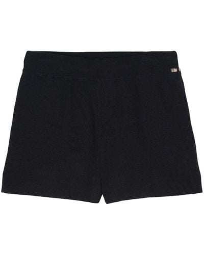 Extreme Cashmere Gestrickte N°337 Shorts - Schwarz
