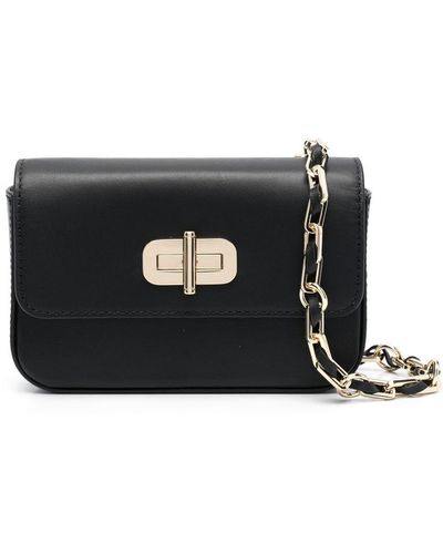 Tommy Hilfiger Turnlock Petit Tasche - Schwarz