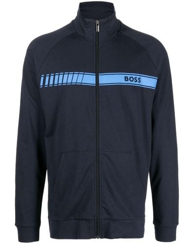 BOSS Authentic Zip-up Jacket - Blue
