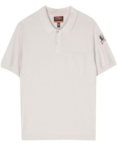 Parajumpers Raf Cotton Polo Shirt - White