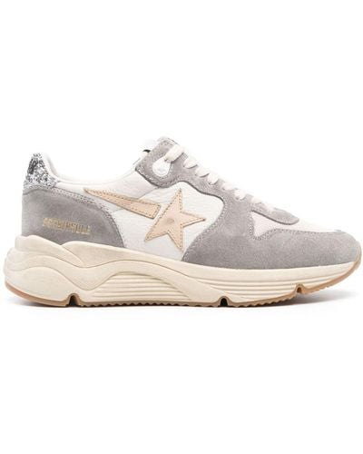 Golden Goose Sneakers con inserti Running Sole - Bianco
