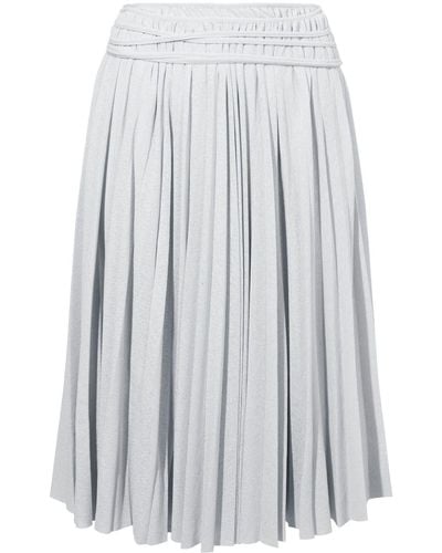 Proenza Schouler Margo Pleated Skirt - White