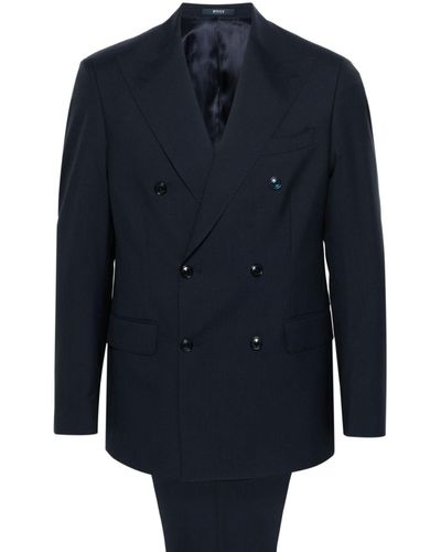 BOGGI Double-breasted Suit - Blue