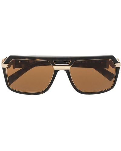 Versace Eyewear Vintage Icon Pilot Sunglasses - Brown
