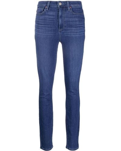 PAIGE Jeans skinny a vita alta - Blu
