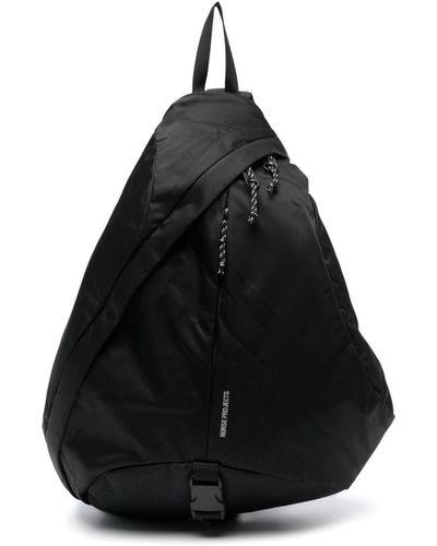 Norse Projects Logo-print Backpack - Black