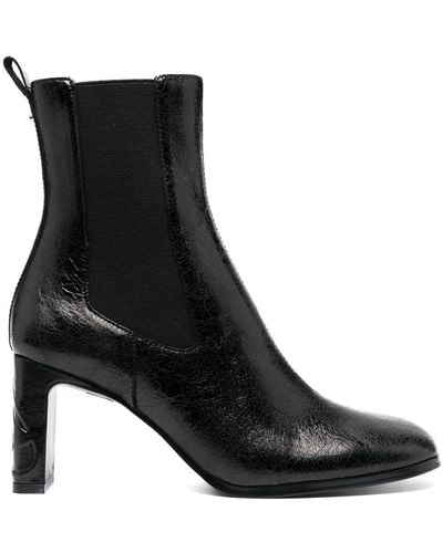 DIESEL D-giove Ab 75mm Ankle Boots - Black