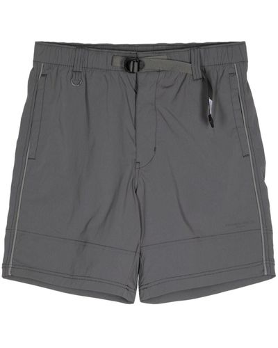 Chocoolate Logo-patch Deck Shorts - Grey