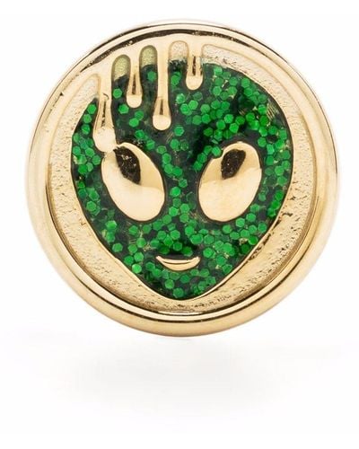 Maria Black Pop Alien Coin - Green