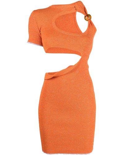 Jacquemus Minikleid La Robe Brilho - Orange