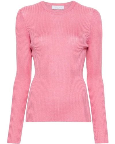 Gabriela Hearst Browning Ribbed Sweater - Pink