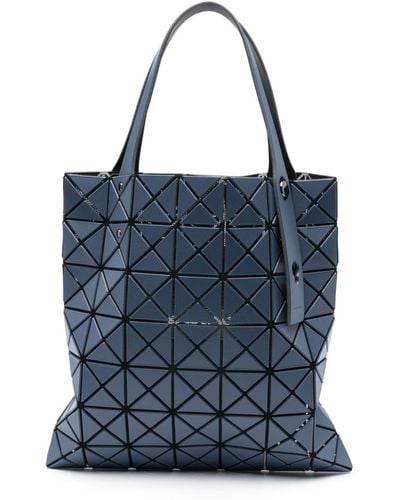 Bao Bao Issey Miyake Geometric-panelled Tote Bag - Blue