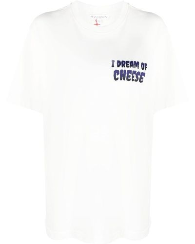 JW Anderson スローガン Tシャツ - ホワイト