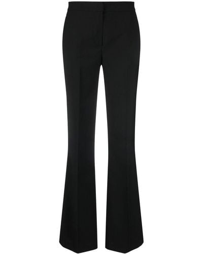Blanca Vita High-waisted Flared Trousers - Black