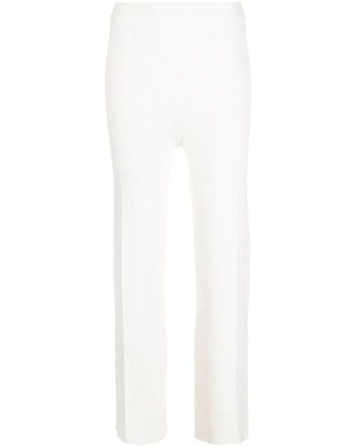 Aeron Hose mit geradem Bein - Weiß