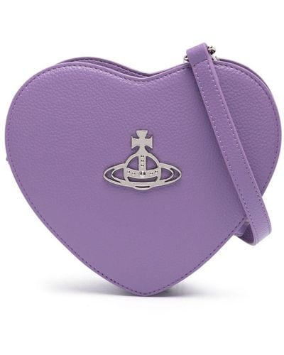 Vivienne Westwood Louise Orb-paque Crossbody Bag - Purple