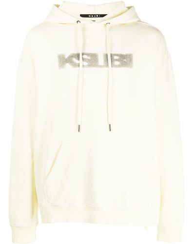Ksubi Logo-print Detail Hoodie - Natural