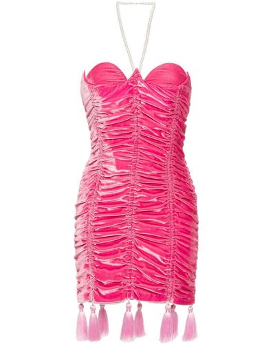 Cristina Savulescu Aphrodite Mini Dress - Pink