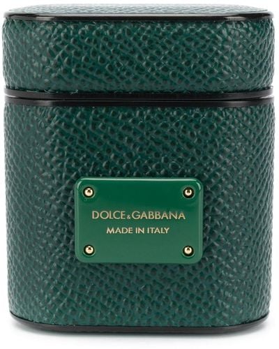 Dolce & Gabbana Portefeuille à logo - Vert