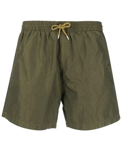 Boglioli Flap-pocket Swim Shorts - Green