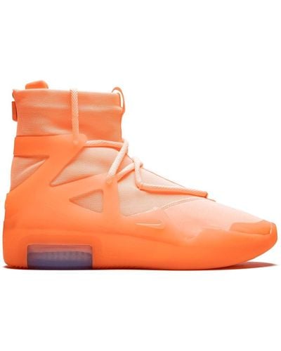 Nike 'Air Fear of God 1' Sneakers - Orange