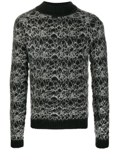 Saint Laurent Saint Laurent Wool Sweater - Black