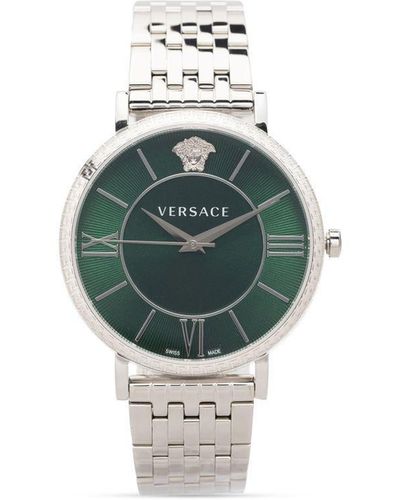 Versace Reloj V-Eternal de 40mm - Azul