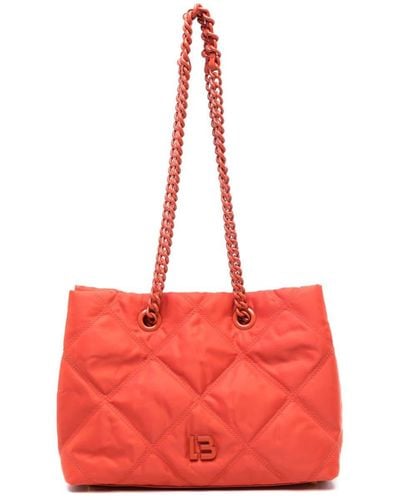 Bimba Y Lola Medium Quilted Shoulder Bag - Red