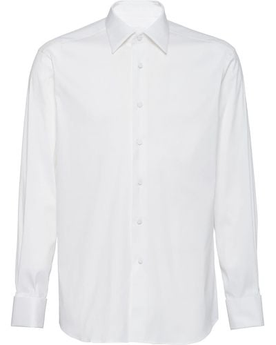 Prada プラダ タキシードシャツ - ホワイト