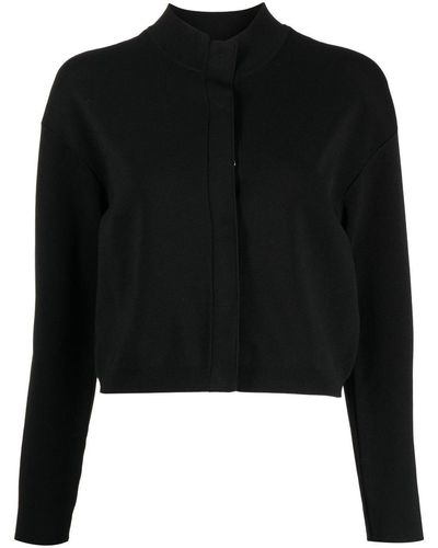 Paule Ka Veste bomber à coupe stretch - Noir