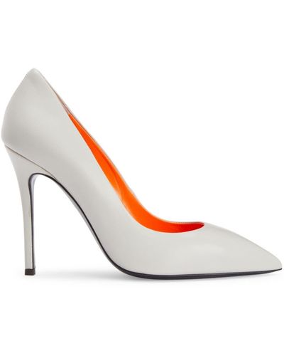 Giuseppe Zanotti Pumps Lucrezia in pelle 105mm - Bianco