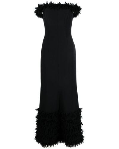 TOVE Bodhi Silk Maxi Dress - Black
