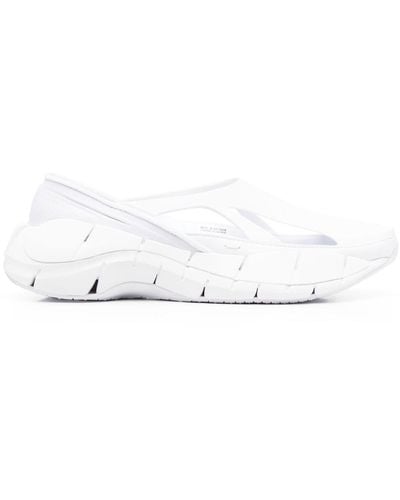 Maison Margiela Cut-out Ridged Sneakers - White