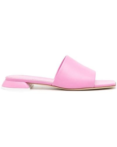 3Juin Siena Leather Sandals - Pink
