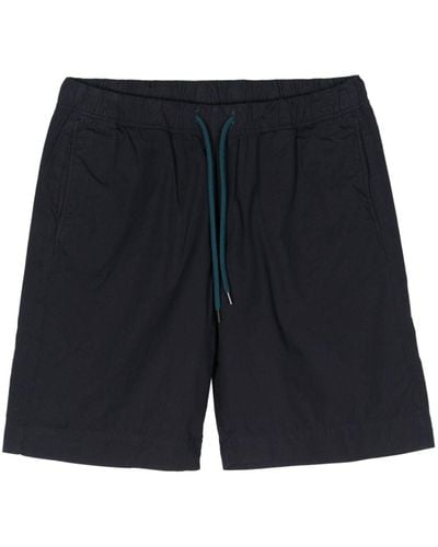 PS by Paul Smith Organic Cotton Deck Shorts - Black