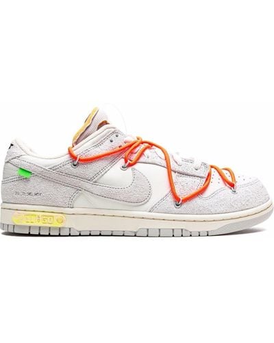 NIKE X OFF-WHITE Dunk Low "lot 11" Trainers - Multicolour