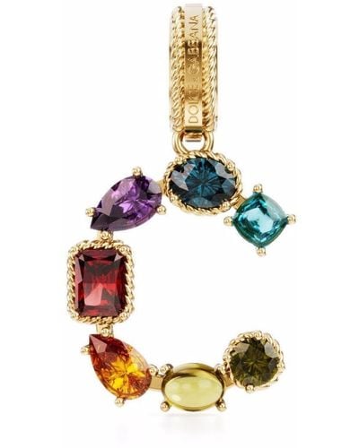 Dolce & Gabbana Collana in oro 18kt con pietre - Metallizzato