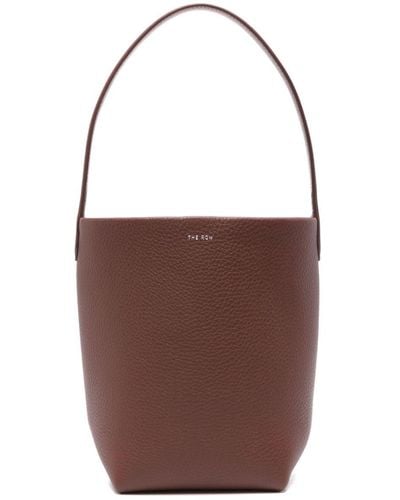 The Row Small N/s Park Tote Bag - Brown