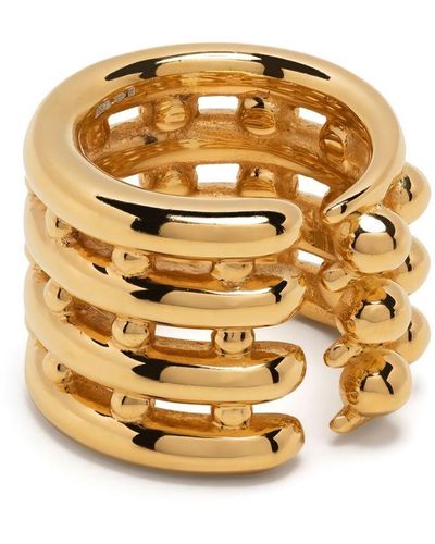 KHIRY Khartoum Tower Gold Vermeil Ring - Metallic