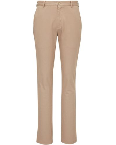 Peter Millar Tailored Cotton Pants - Natural