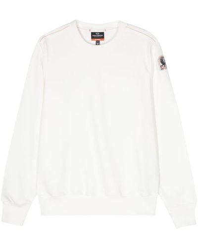 Parajumpers K2 Sweatshirt mit Logo-Patch - Weiß
