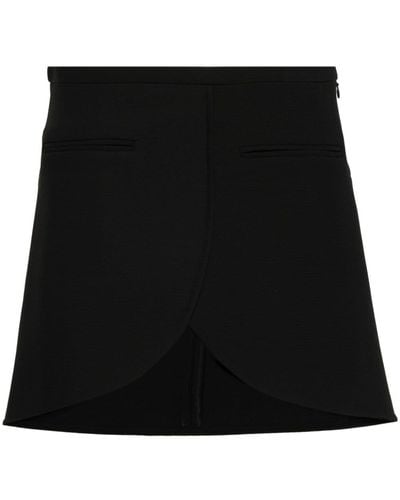 Courreges Minigonna Ellipse - Nero