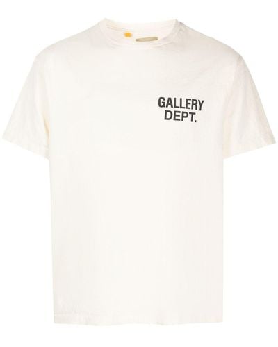 GALLERY DEPT. Logo-print Cotton T-shirt - White