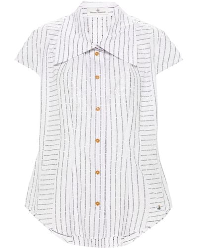 Vivienne Westwood Camisa Twisted Bagatelle - Blanco