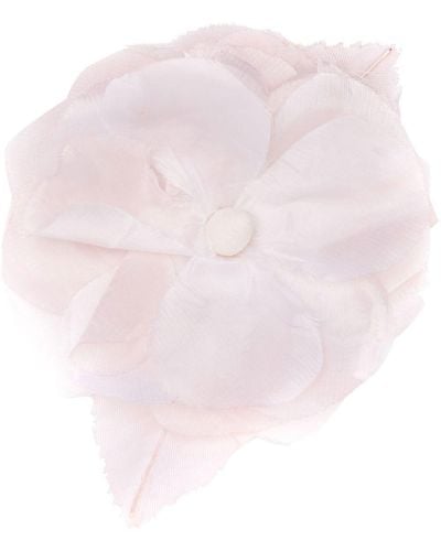 Parlor Scrunchie Met Bloemenprint - Roze